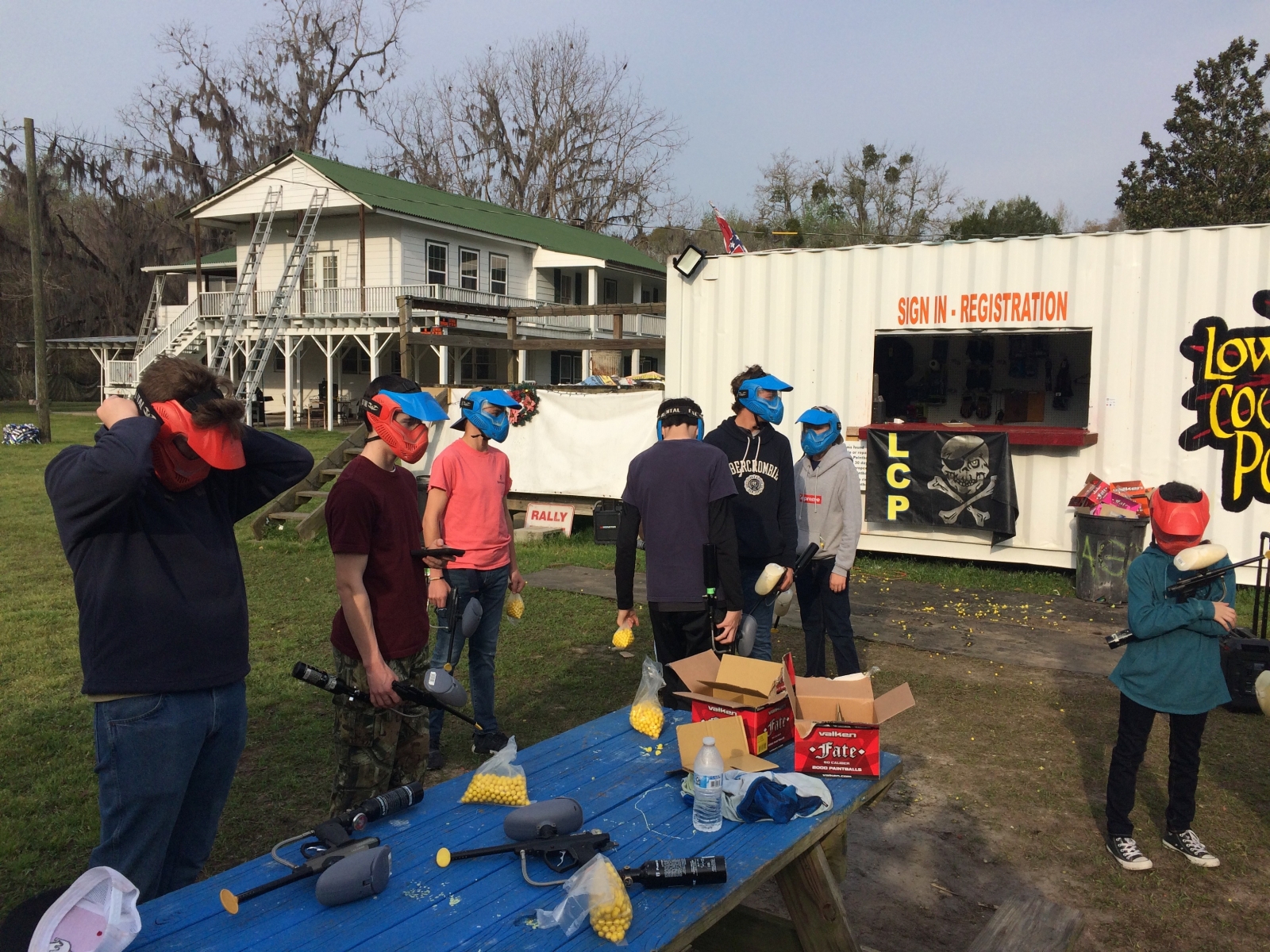 Michael Baer - Student Ministry Paintball Outing